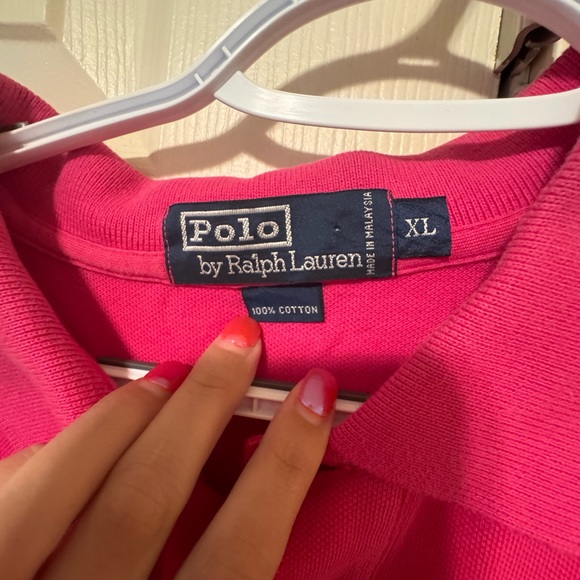 Ralph Lauren Vibrant Pink Polo Shirt - Picture 4 of 4